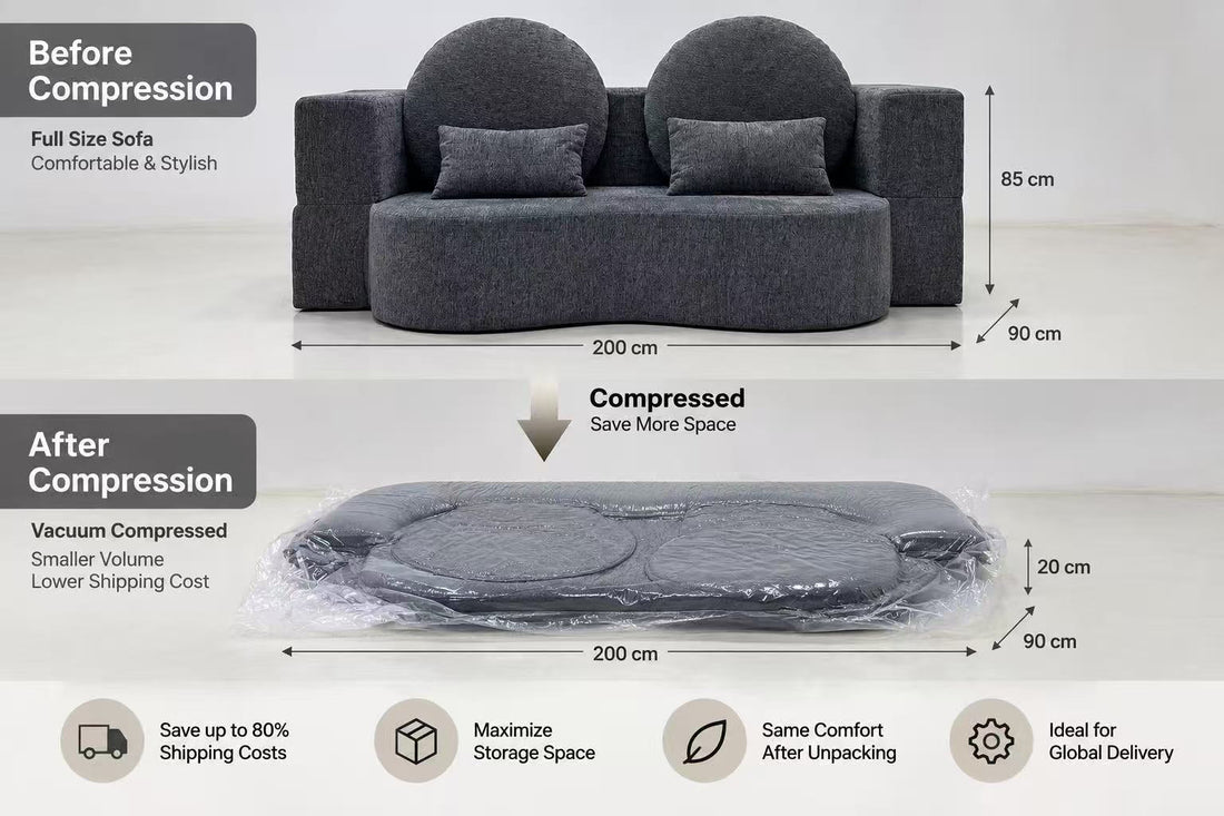 Why Compression Sofas Are Made for Modern Furniture Marketing