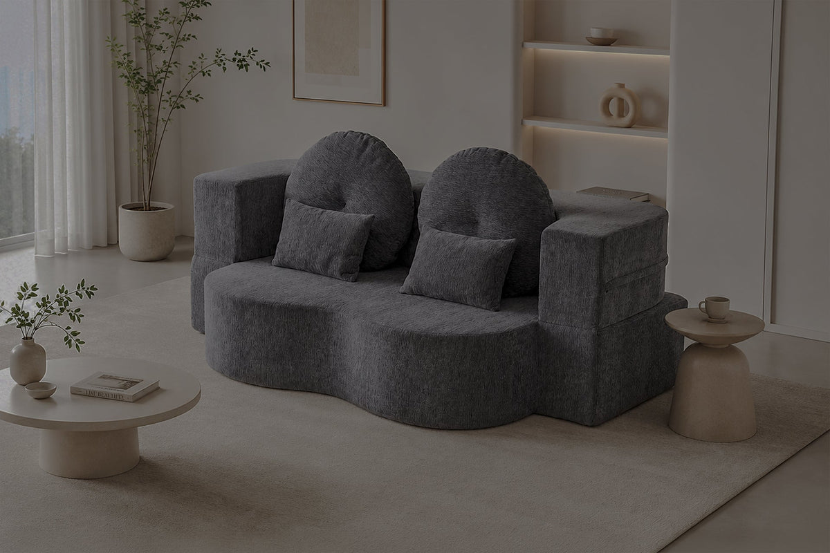 Rounded-Arm Compression Sofa: Why Soft Arm Design Is Becoming a Signature Feature of Modern Seating