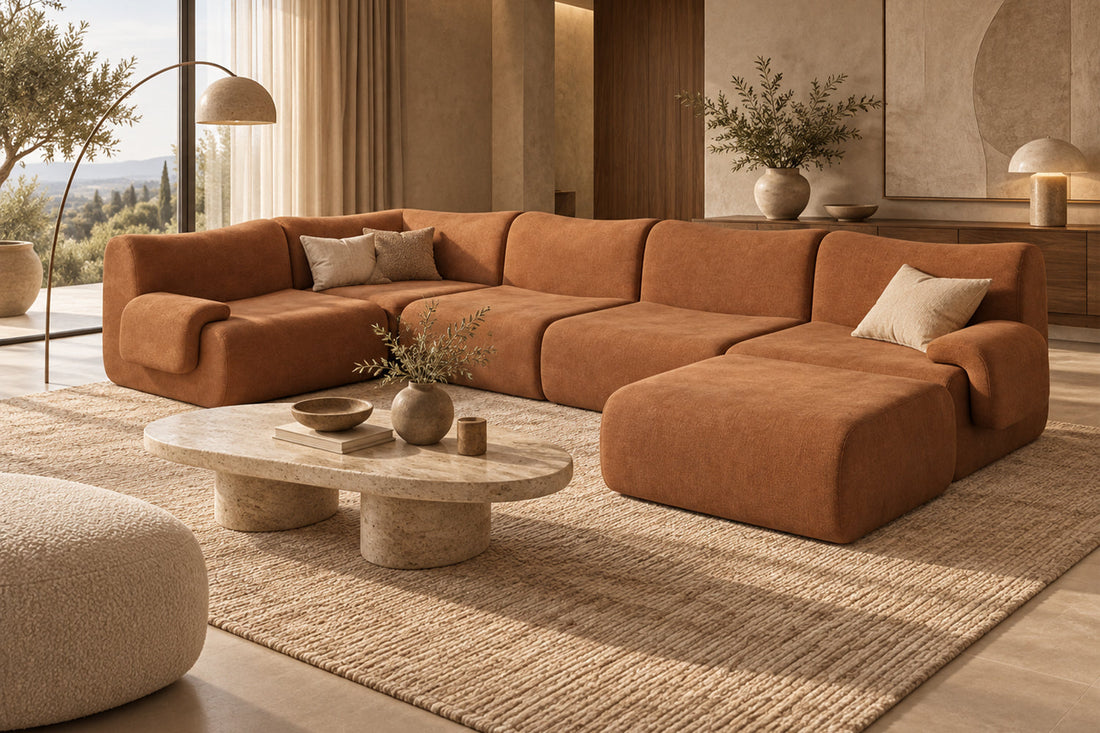 Modular Compression Sofa: Flexible Seating Solution for Modern Living Spaces